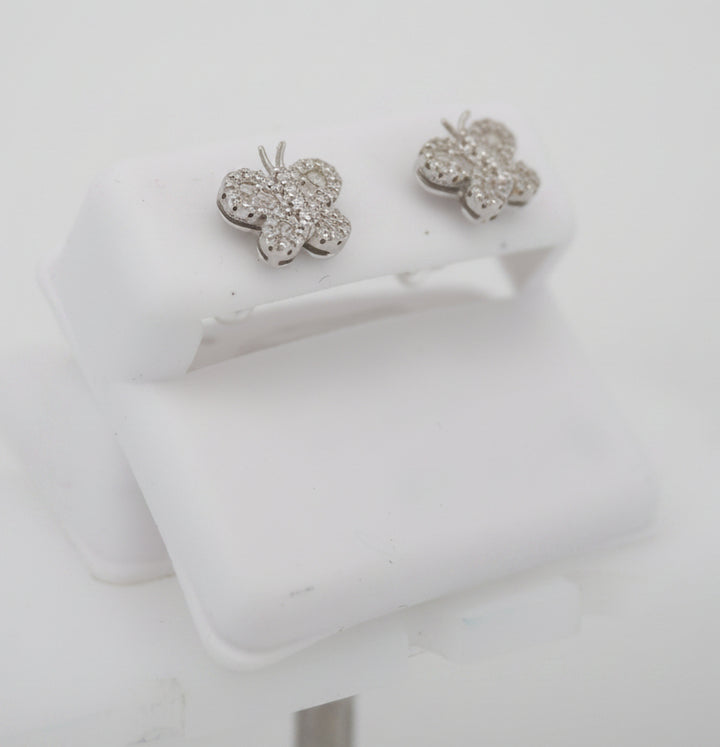 925 SILVER MOISSANITE 0.43CTW EARRINGS
