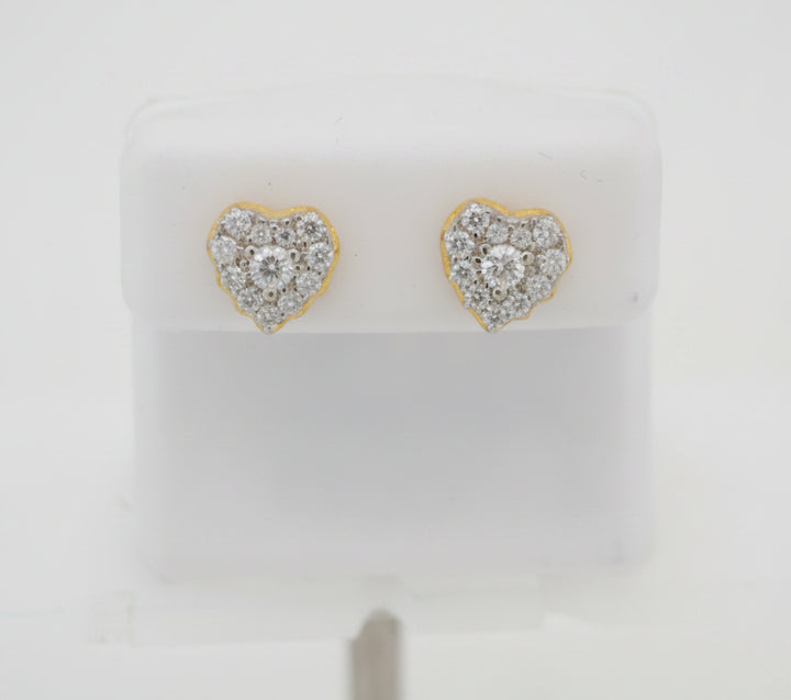 925 SILVER MOISSANITE 0.67CTW EARRINGS