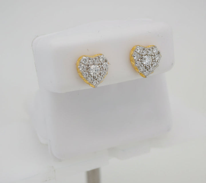 925 SILVER MOISSANITE 0.67CTW EARRINGS