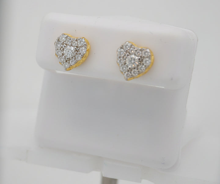 925 SILVER MOISSANITE 0.67CTW EARRINGS