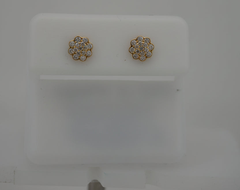 925 SILVER MOISSANITE 0.25CTW EARRINGS