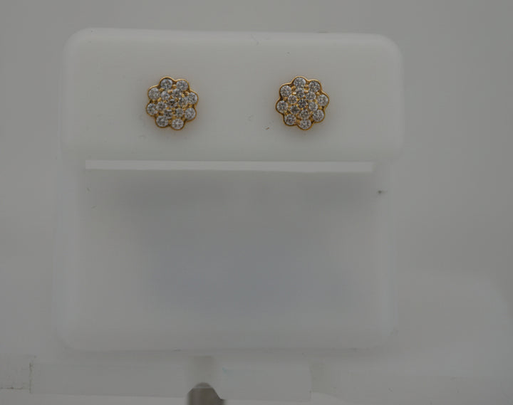 925 SILVER MOISSANITE 0.25CTW EARRINGS