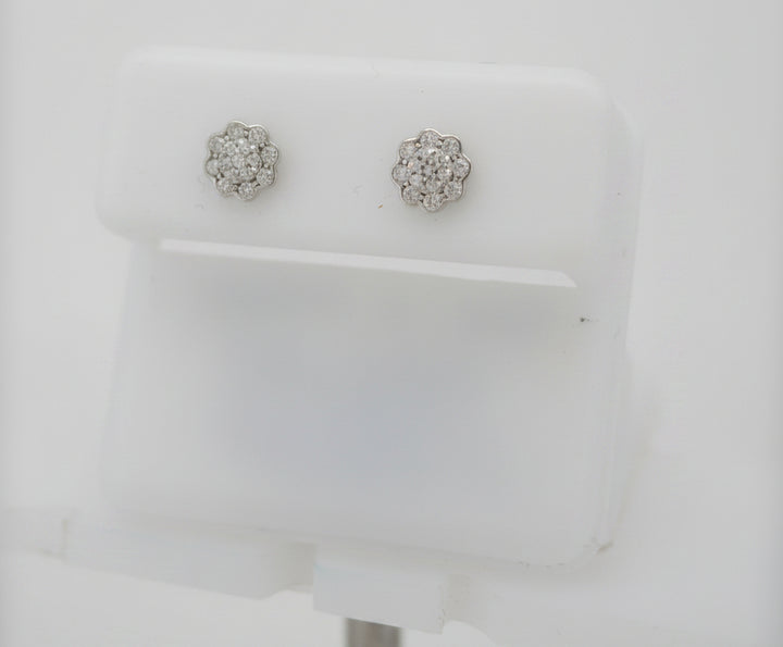925 SILVER MOISSANITE 0.25CTW EARRINGS