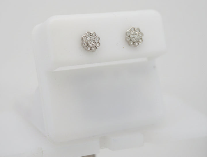 925 SILVER MOISSANITE 0.25CTW EARRINGS