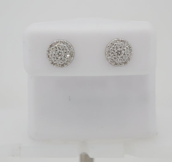 925 SILVER  MOISSANITE 0.96CTW EARRINGS