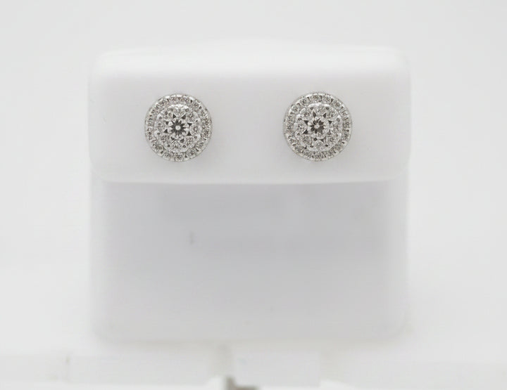 925 SILVER MOISSANITE 0.96CTW EARRINGS