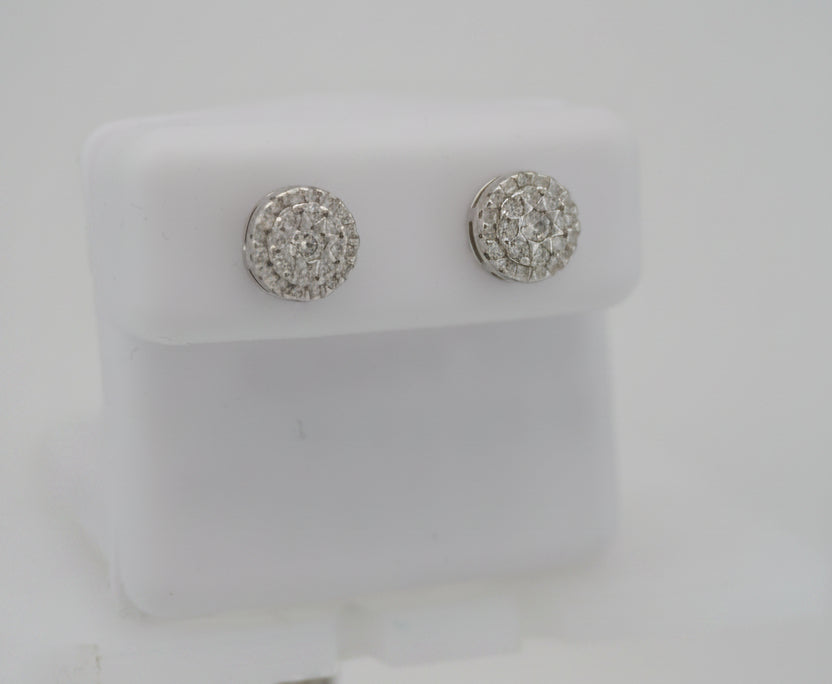 925 SILVER MOISSANITE 0.96CTW EARRINGS