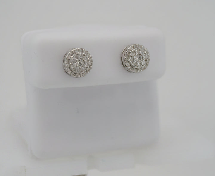 925 SILVER MOISSANITE 0.96CTW EARRINGS
