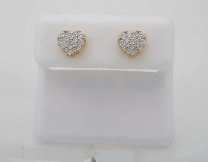 925 SILVER MOISSANITE 0.42CTW EARRINGS