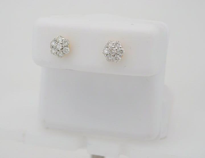 925 SILVER MOISSANITE 0.61CTW EARRINGS