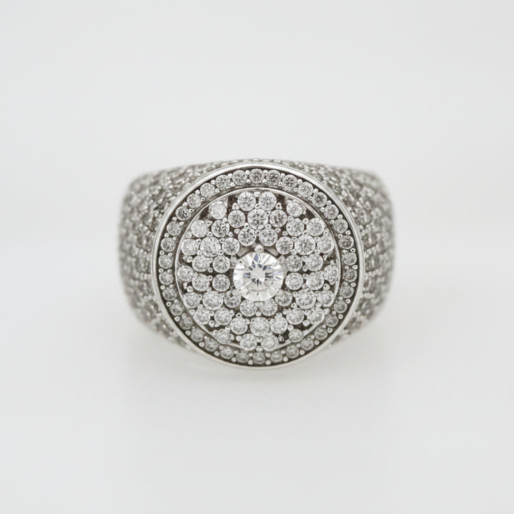 925 SILVER MENS CZ RING