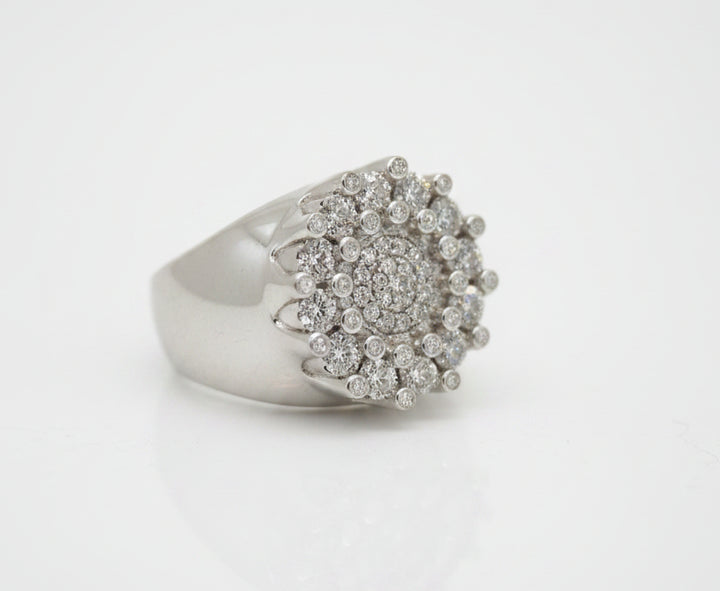 925 SILVER MENS CZ RING
