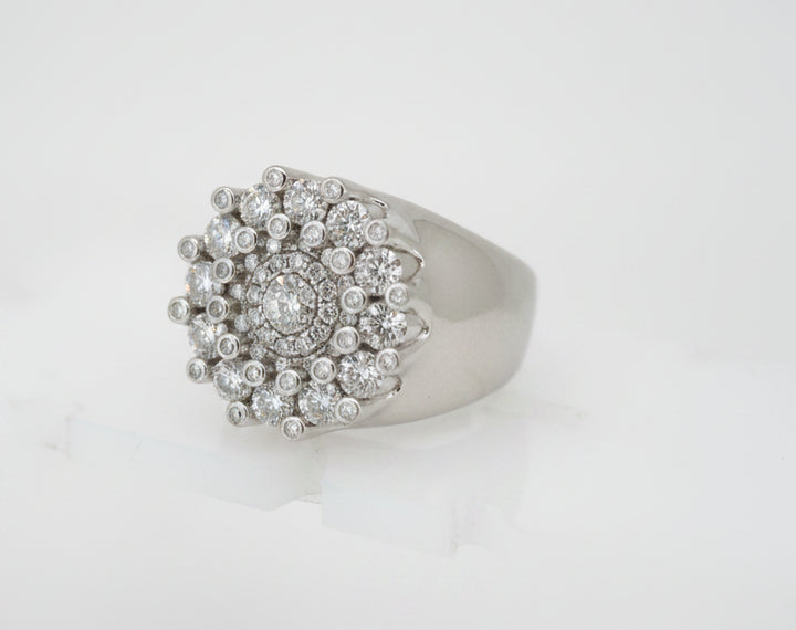 925 SILVER MENS CZ RING
