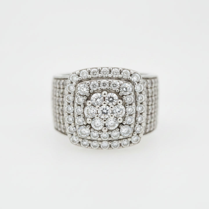 925 SILVER MENS CZ RING