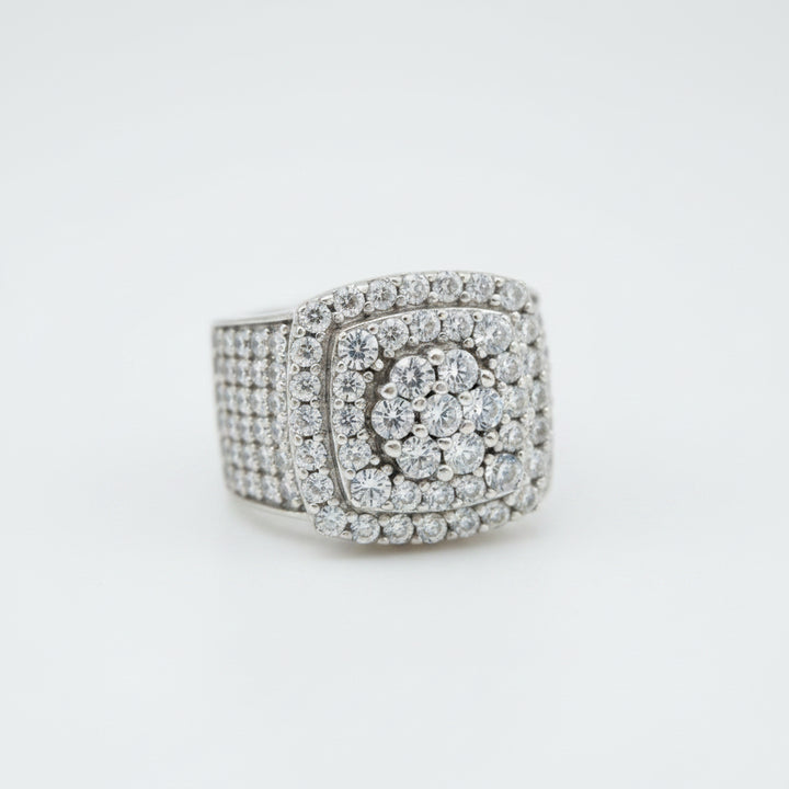 925 SILVER MENS CZ RING