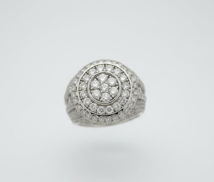 925 SILVER MOISSANITE 1.63CTW RING