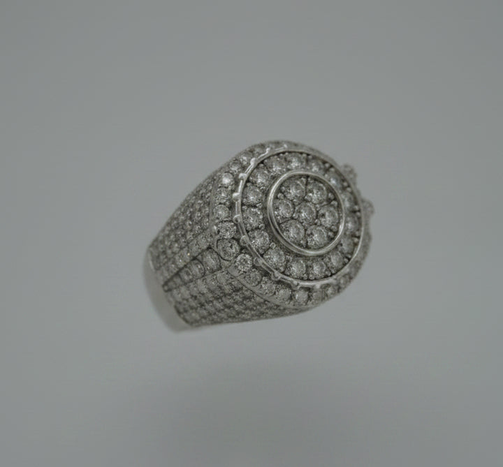 925 SILVER MOISSANITE 1.63CTW RING