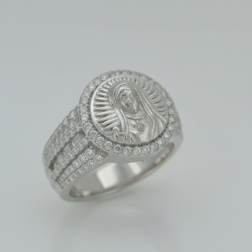 925 SILVER MOISSANITE 1.62CTW RING