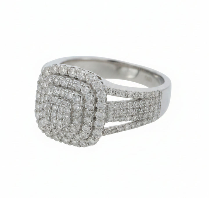 925 SILVER MOISSANITE 1.20 CTW RING