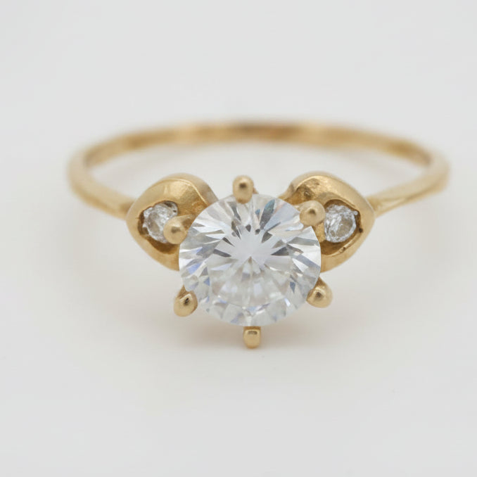 10K CZ WOMENS RING