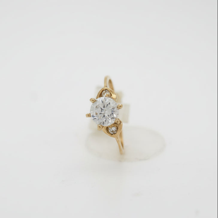 10K CZ WOMENS RING