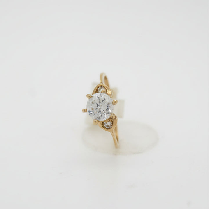 10K CZ WOMENS RING