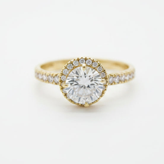 10K CZ WOMENS RING