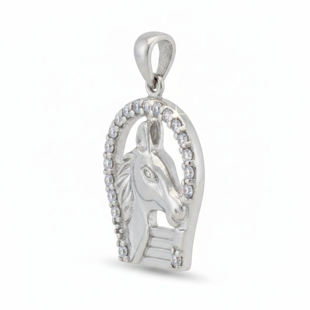 925 STERLING SILVER HORSE SHOE PENDANT