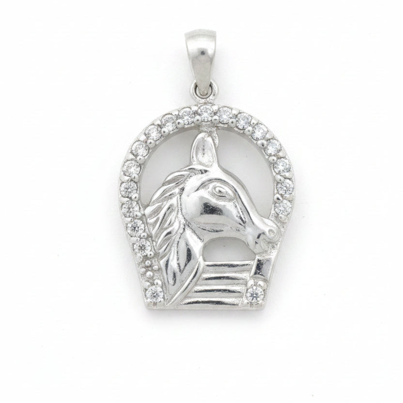 925 STERLING SILVER HORSE SHOE PENDANT