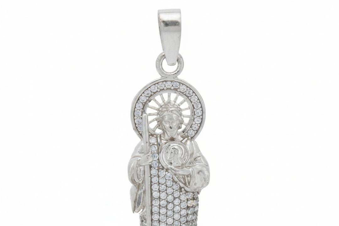 925 STERLING SILVER SAINT JUDE PENDANT