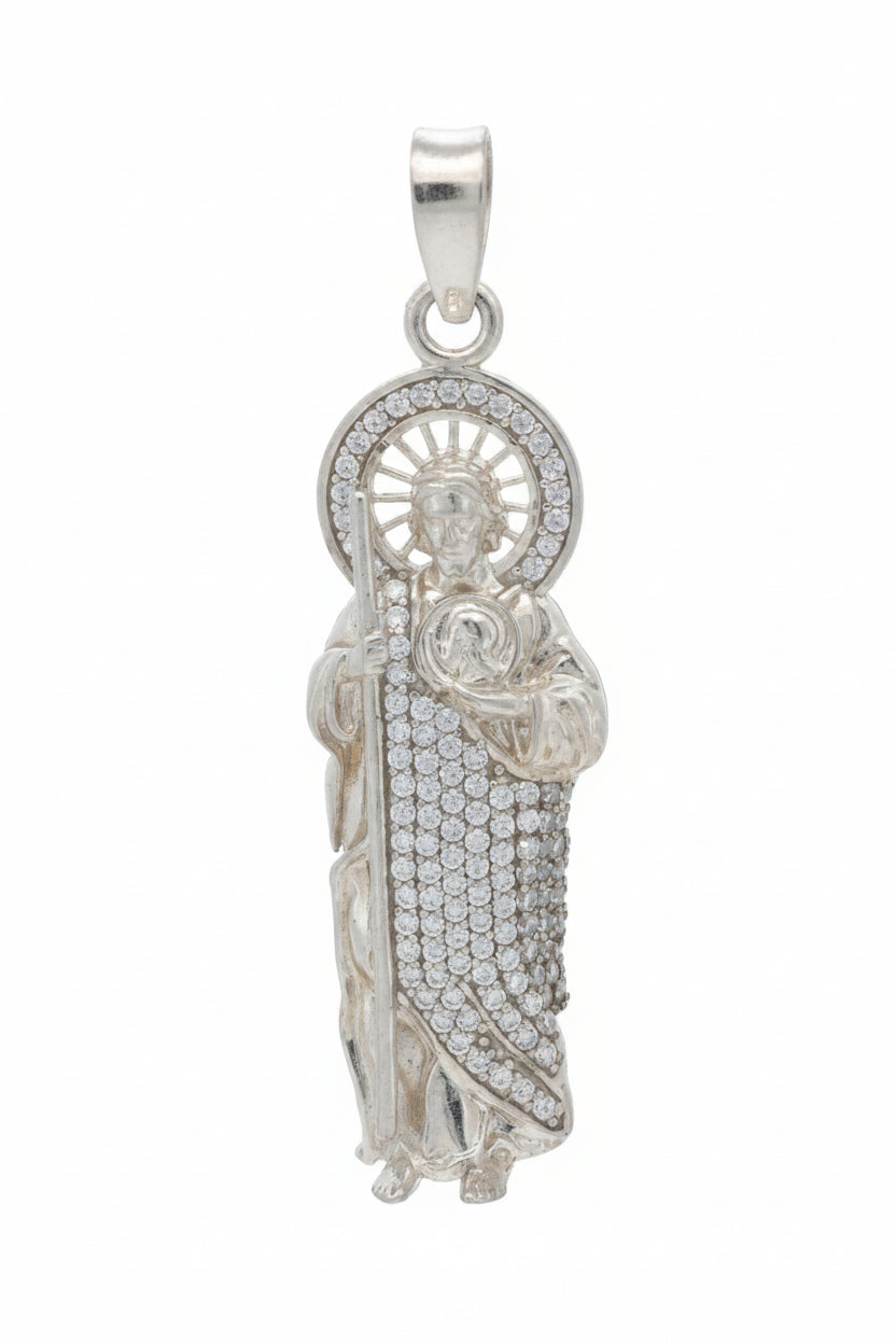 925 STERLING SILVER SAINT JUDE PENDANT
