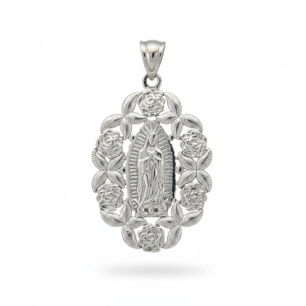 925 STERLING SILVER VIRGIN MARY PENDANT