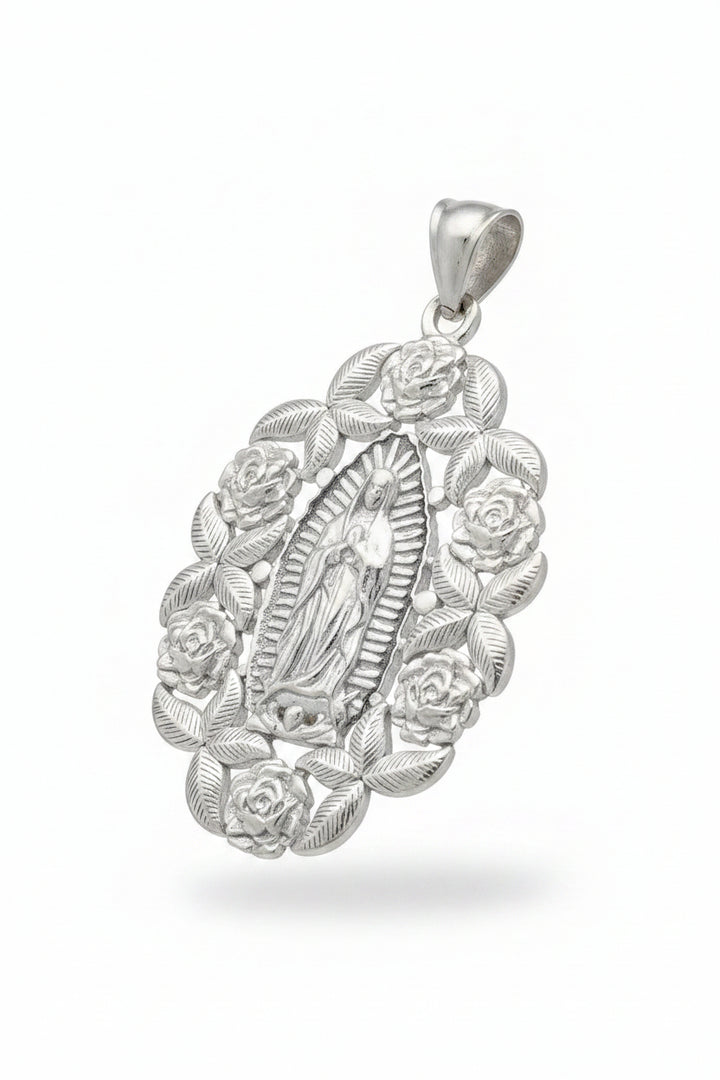 925 STERLING SILVER VIRGIN MARY PENDANT