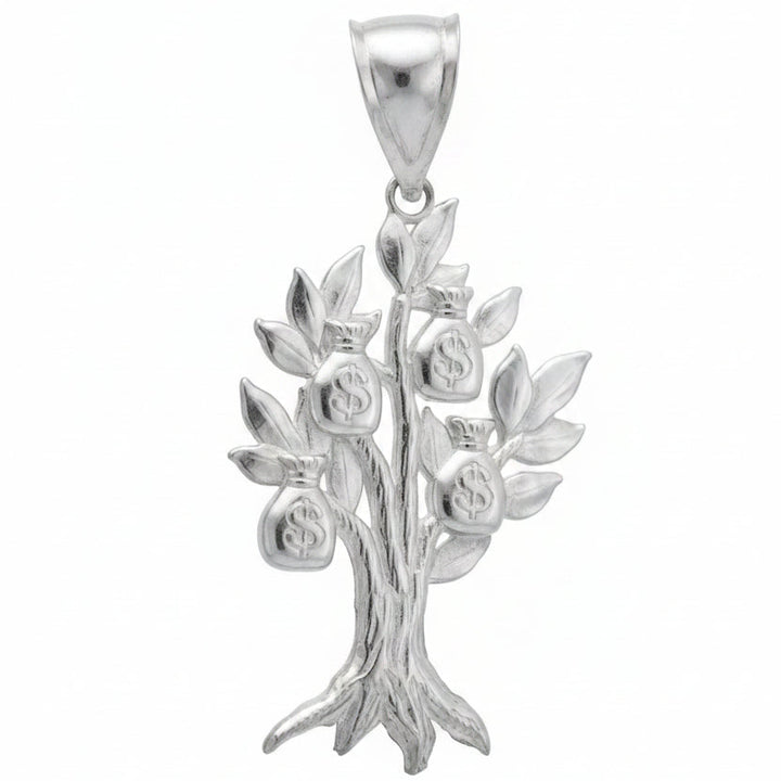 925 STERLING SILVER MONEY TREE PENDANT
