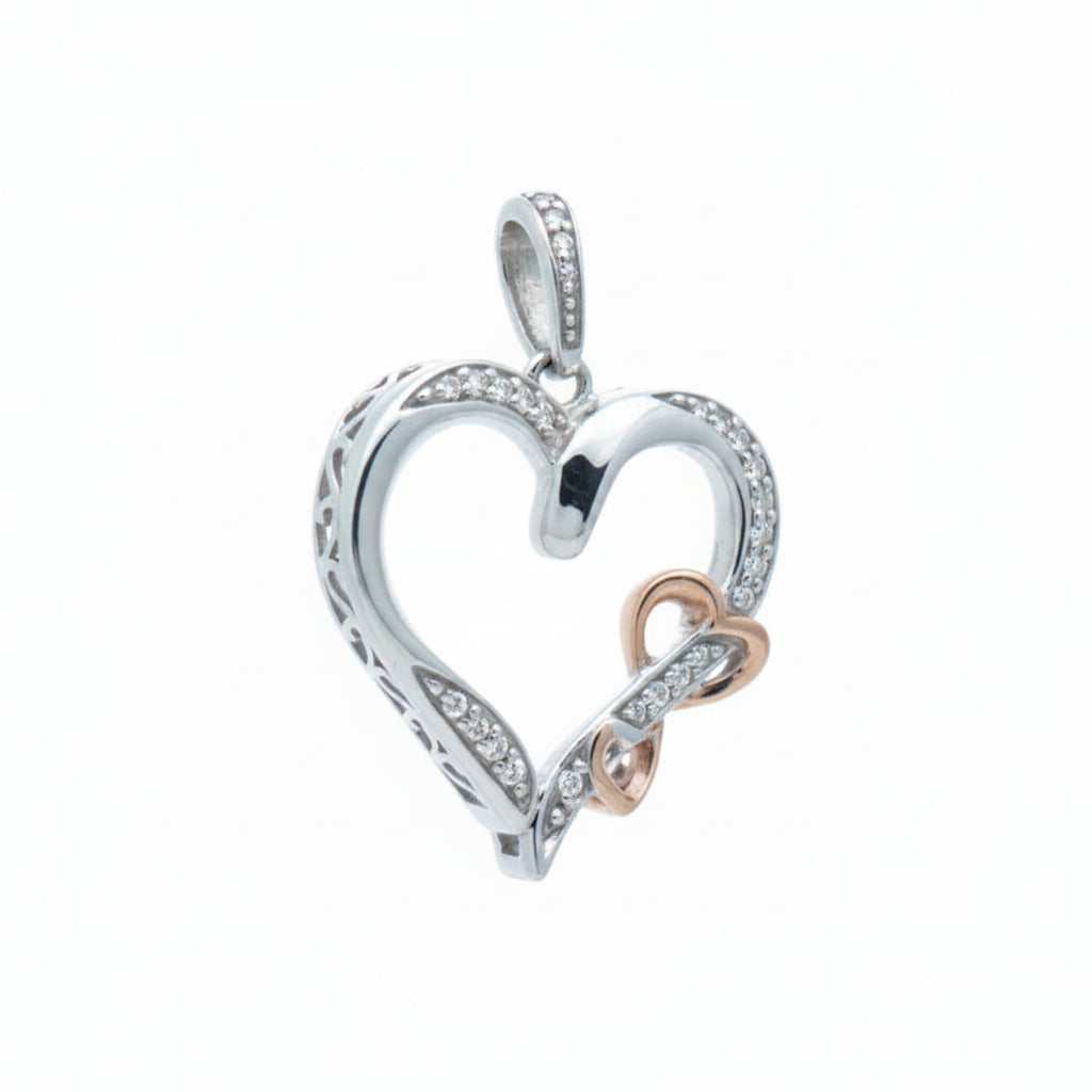 925 STERLING SILVER HEART PENDANT
