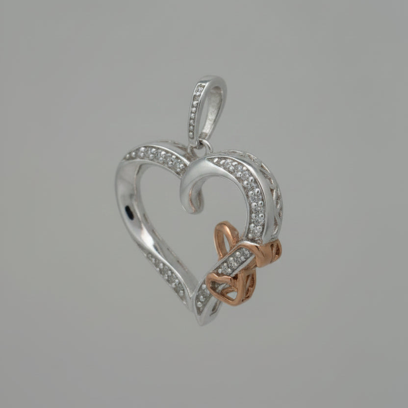 925 STERLING SILVER HEART PENDANT