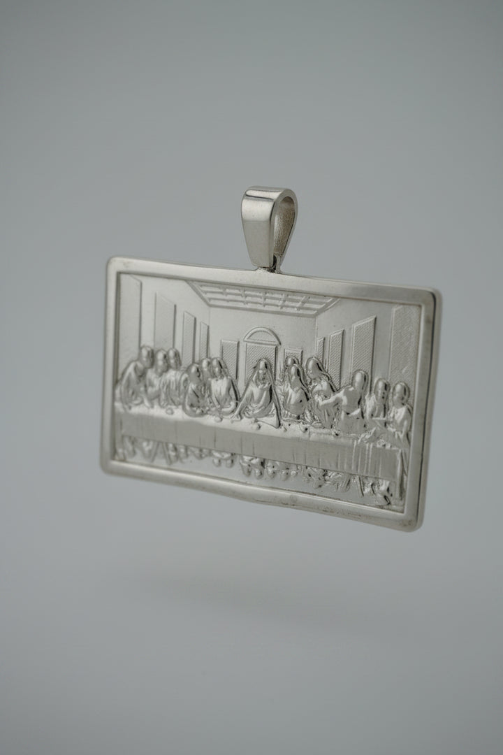 925 STERLING SILVER  LAST SUPPER PENDANT