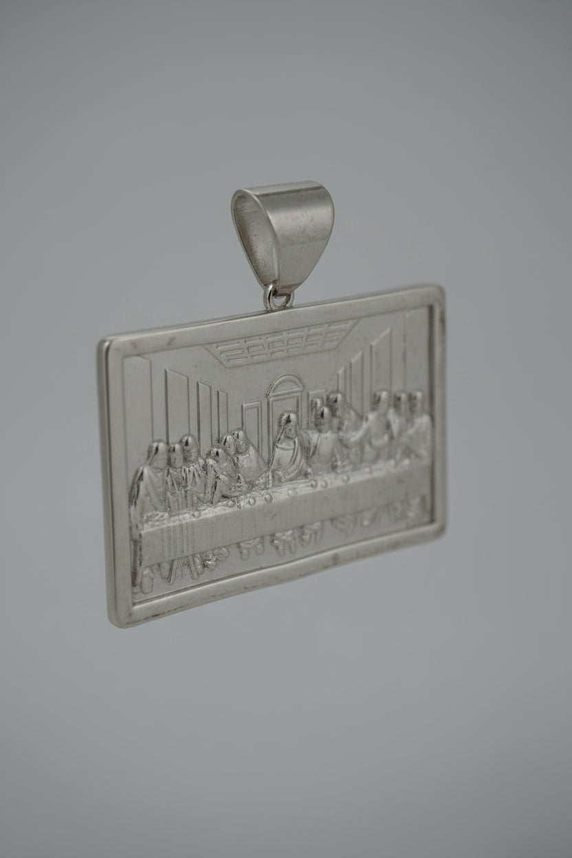 925 STERLING SILVER  LAST SUPPER PENDANT