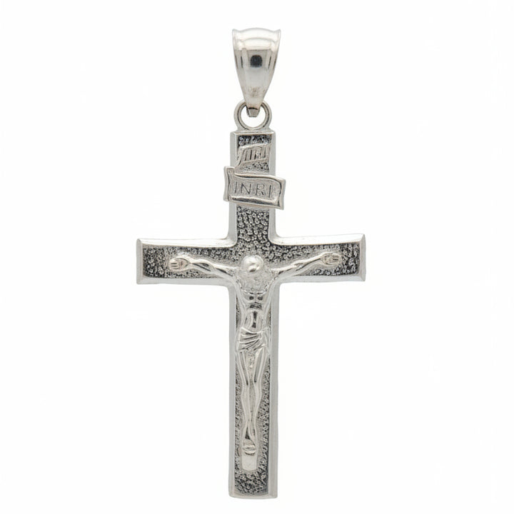 925 SILVER CROSS WITH JESUS PENDANT