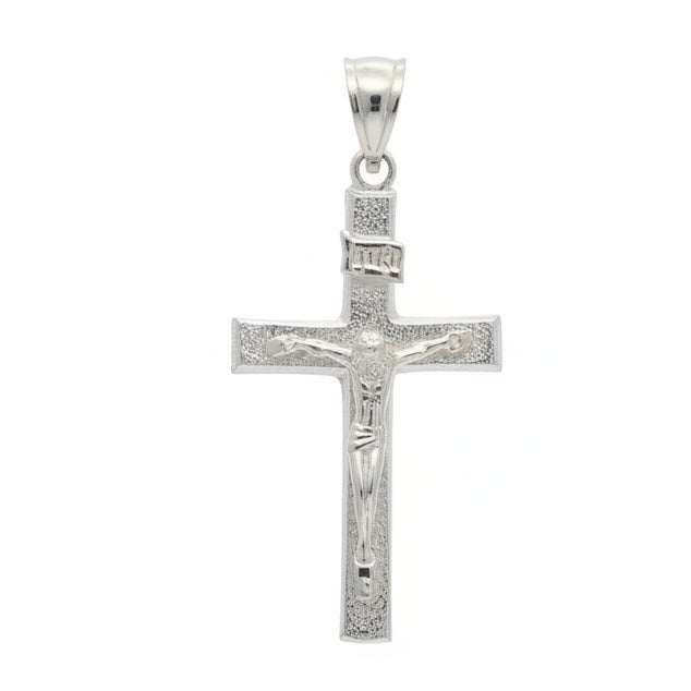 925 SILVER CROSS WITH JESUS PENDANT