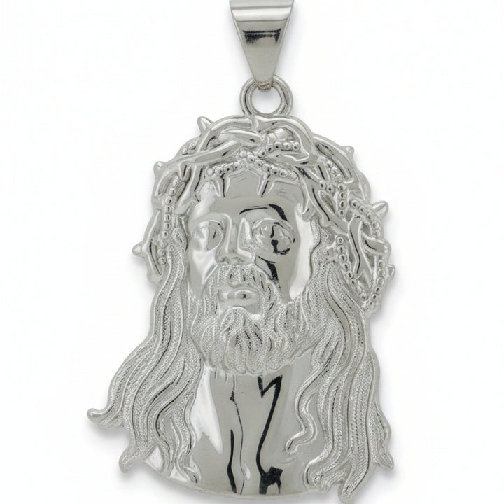 925 SILVER JESUS FACE PENDANT