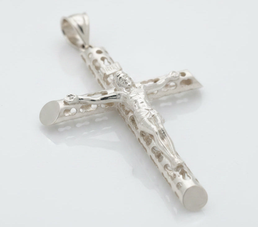 925 SILVER CROSS JESUS PENDANT
