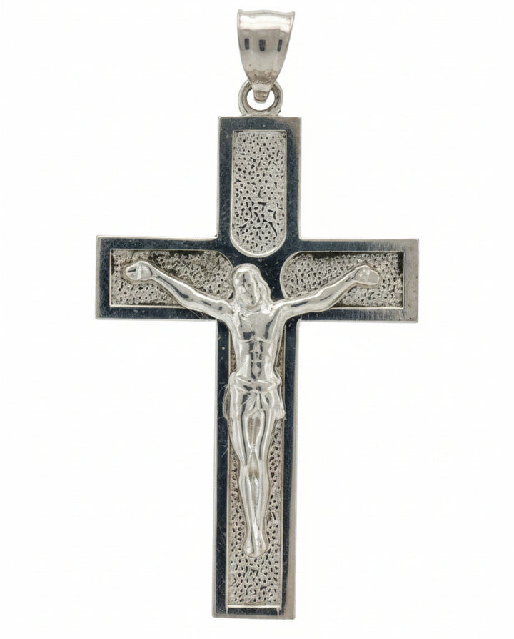 925 SILVER CROSS JESUS PENDANT