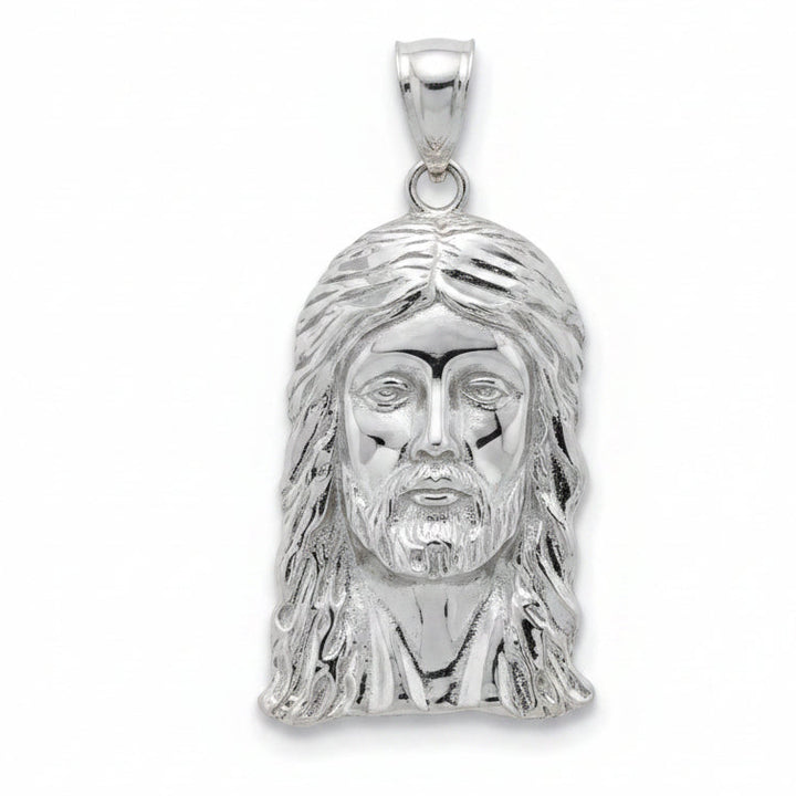 925 SILVER JESUS FACE PENDANT
