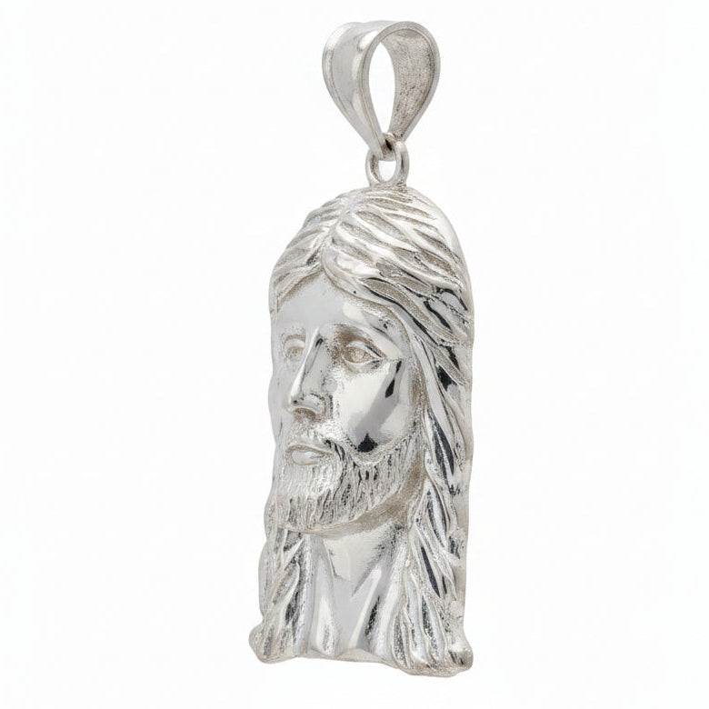 925 SILVER JESUS FACE PENDANT