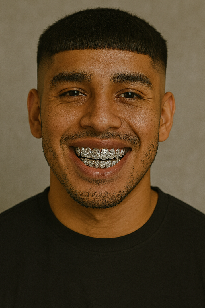 Solid .925 Sterling Silver Grillz