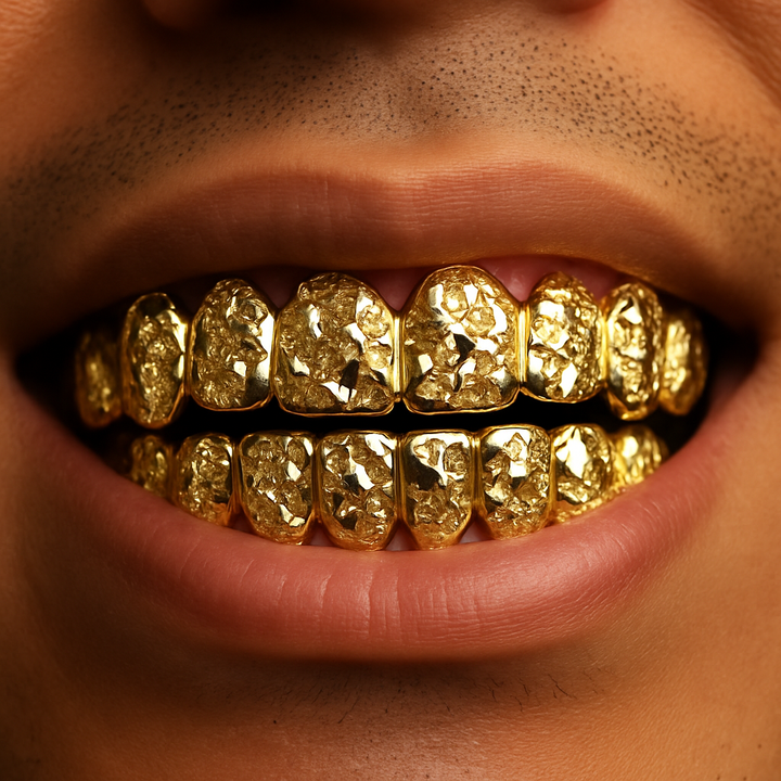 SOLID GOLD GRILLZ