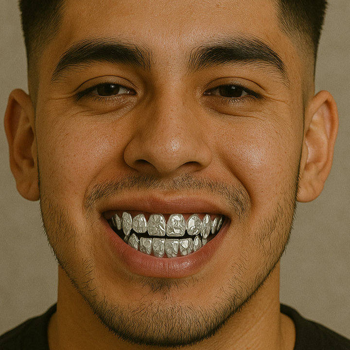 Solid .925 Sterling Silver Grillz