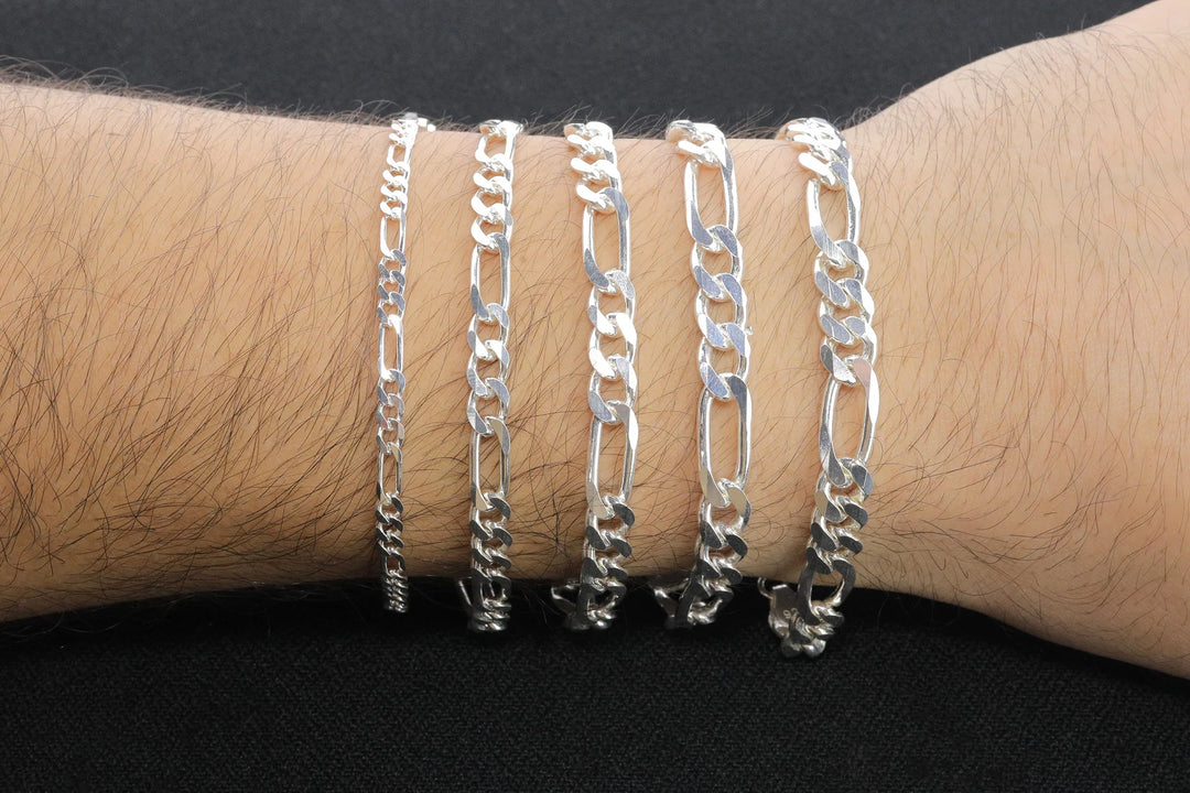 925 STERLING SILVER FIGARO BRACELETS