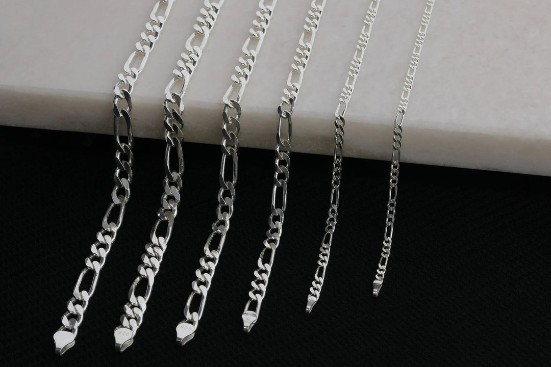 925 STERLING SILVER FIGARO BRACELETS